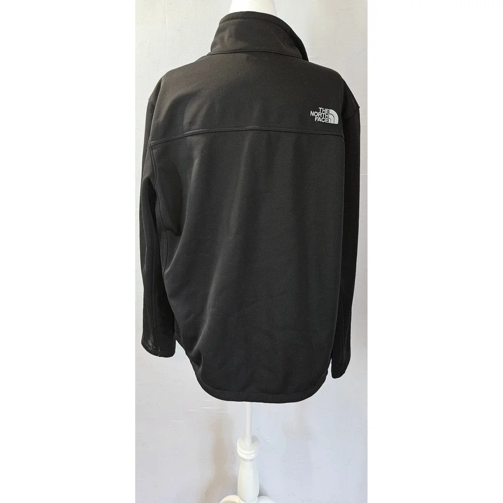The North Face WindWall Jacket Mens XL Black 7-Eleven Speedway Corporate Logo